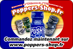 Commandez maintenant sur Poppers-Shop.fr